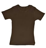 Chocolate brown fitted women