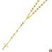 14k Beaded Rosary