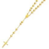14k Beaded Rosary