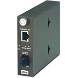 TRENDnet 100Base-TX to 100Base-FX Dual Wavelength Single Mode SC Fiber Converter TX1550 (20KM, 12.4Miles) TFC-110S20D5 (Black)