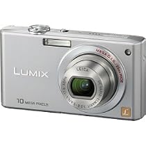 Panasonic Lumix DMC-FX35S 10MP Digital Camera with 4x Wide Angle MEGA Optical Image Stabilized Zoom (Silver)