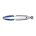 Tovolo Mini Silicone Tongs - Blue