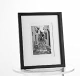8X10 MATTED / 11X14 THIN BLACK FRAME - 8X10 MATTED 11X14 THIN BLACK FRAME - frame