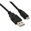 InLine Micro-USB 2.0 Kabel USB-A an Micro-B - black, 1m