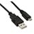 InLine Micro-USB 2.0 Kabel USB-A an Micro-B - black, 1m