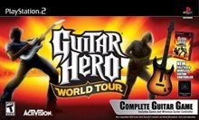 PS2 Guitar Hero World Tour Guitar Kit