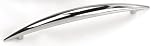 Laurey 25926 Cabinet Hardware 128MM large Modern Pull, Polished Chrome