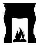 Magnificent Peel & Stick By RoomMates Fireplace Chalkboard Wall Decals