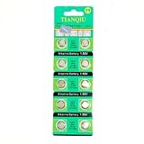 Buy Bluecell 10 Pcs AG10 Alkaline Button Cell Battery 389A CX189 LR1130W for Watch Toy... by Bluecell