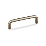 3-13/16 OL Solid Brass Wire Pull 3-1/2 CC with two 8/32 x