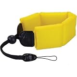Vivitar YELLOW Floating Wrist Strap for UnderWater/WaterProof Cameras
