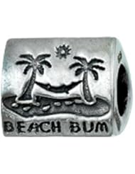 Sterling Silver Beach Bum Zable Bead BZ224.997