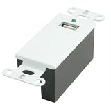 C2G / Cables to Go 29342 USB SuperBooster Wall Plate