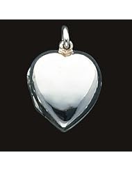 Sterling Silver Domed Heart Locket