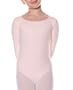 Danskin Girls 7-16 Cotton Long Sleeve Leotard,Theatrical Pink,L (12/14)