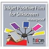 Waterproof Inkjet Positive Film For Silk Screen 8.5" x 11" Sample Pack (10 Sheets)