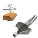Tools : BOSCH POWER TOOLS 85120 HIGH SPEED STEEL ROUNDOVER ROUTER BIT 3/8'