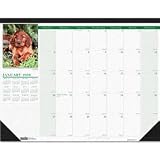 CALENDAR,DSK PD,PUPPIES -RECYCLED (HOD199)