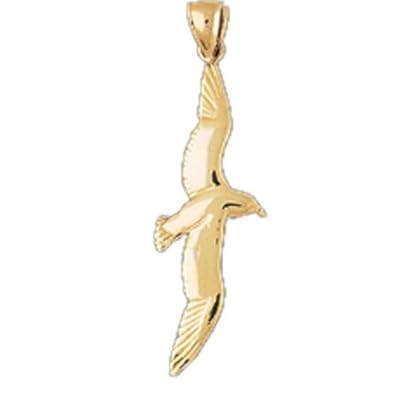 Cheap Girls Jewelry Dazzlers Solid 14k Gold Bird Charm Pendant Available in three colors from jewelsberry (weights: 3.4 grams only) For Sale