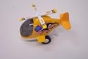Air Whale Die Cast Helicopter Orange Color