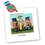 Londons Times Health and Vanity Trends Cartoons - Mr Potato Head Executioner - Quilt Squares