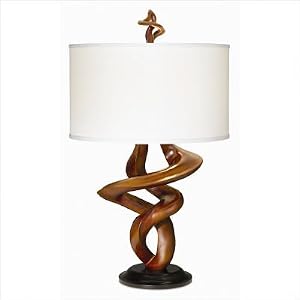 Gallery Tribal Impressions Table Lamp in African Walnut
