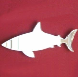 Shark Mirror - Pack of Ten - 4 x 1.5 cm