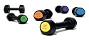 REEBOK Professional Fitness Equipment Vollgummie Hantel Schwarz