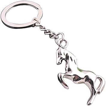Etiger® Fashion Creative Stylish Running Horse Key Ring Chain Alloy Key Chain Versatile Metal