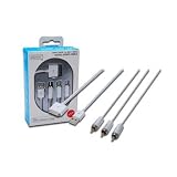 DIGITUS AV Kabel 3xRCA + USB A Stecker fuer iPod iPhone iPad weiss