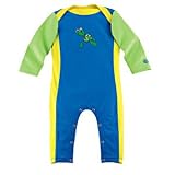 Coolibar UPF 50+ Infant Swim Romper - Sun Protective (Cancun/Turtle - 18 Months)
