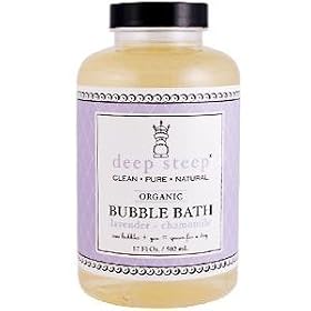 Deep Steep - Bubble Bath Lavender Chamomile, 17 fl oz liquid by Deep Steep