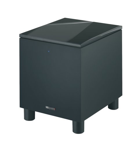 MB Quart Alexxa 10-inch 250W BASH Powered Subwoofer, Piano Black
