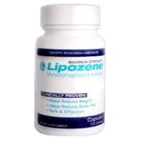 Lipozene Original Maximum Strength Weight Loss Formula, 60 Capsules