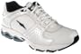 Avia Mens Convexus Lo White/Black/Chrome Silver Cross Training shoe Sz: 11