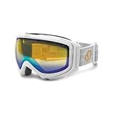 Giro Manifest Ski Goggles - White Frame - Gold Boost 75 Lens - 2010931