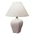 Ore International 15 Ceramic Accent Table Lamp - Ivory