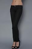 Obey The Debbie Coated Black Jean - Denim for Women