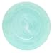 Colorful Art Glass Green Small Round Plate 8.5"D Set of Two