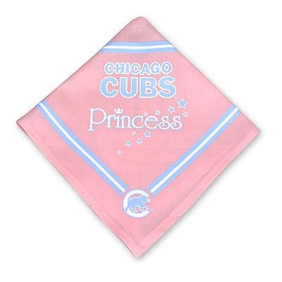 Chicago Cubs - Pink Dog Bandana - Small