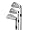 Nike Golf Victory Red Pro Combo Forged Irons, Set of 8 (3-PW, Left Hand, Steel, X-Stiff, Standard)