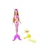 BARBIE Splash & Style Mermaid Doll with Angel Fish