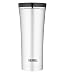 Thermos 16-Ounce Vacuum-Insulated Travel Tumbler, Stainless Steel