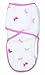 aden by aden + anais Easy Swaddle Wearable Baby Wrap, 100% Cotton Muslin, Girls N Swirl- S/M