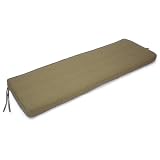 5 Foot Bench Cushion, Olive by Lifestyle products