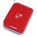 Neoprene Cable Pouch - Red