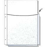 Produkt-Bild: Hetzel Prospekth&uuml;llen A4 180my genarbt mit Falte VE=5 St&uuml;ck