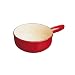 Staub Cheese Fondue Pot, 2 3/4 Quart, Pimento Red