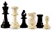 ChessCentral's Imperial Plastic Chess Set with Board and Zippered Chess Piece Pouch