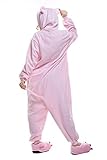 Newcosplay Polar Fleece Onesies Pajamas (M, Pink Pig)